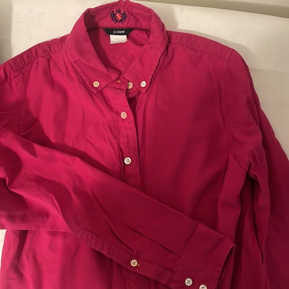 J.Crew Oxford Shirt -Sz 0 - Picture 4 of 4